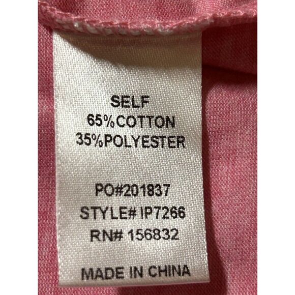 Bibi Womens Size Large Pink Loose Ruffle Sleeve Top 1P7266 - Picture 4 of 5